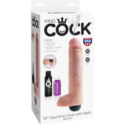 KING COCK PENE EYACULADOR 10 CM - 002
