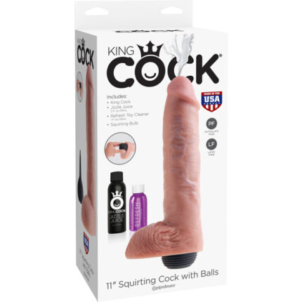 KING COCK PENE EYACULADOR 11 CM - 002