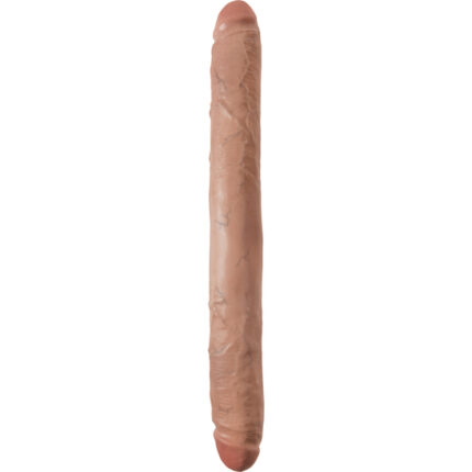 KING COCK PENE GRUESO DOBLE PENETRACIÓN 40CM MULATO - 001