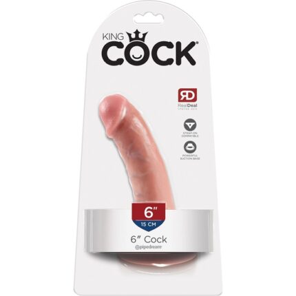 KING COCK PENE REALISTICO 15 CM - 002