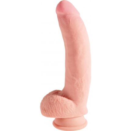 KING COCK - PENE REALÍSTICO CON TESTÍCULOS TRIPLE DENSIDAD 26X9CM - 001