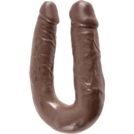 KING COCK PENE REALISTICO DOBLE MEDIANO MARRON - 001