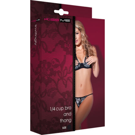 KISS ME INVITINGLY CONJUNTO NEGRO - 002