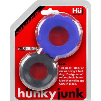 KIT ANILLOS COG 2 SIZE COCKRINGS - AZUL - 002