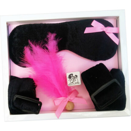 KIT ANTIFAZ BONDAGE NEGRO/ ROSA - 001