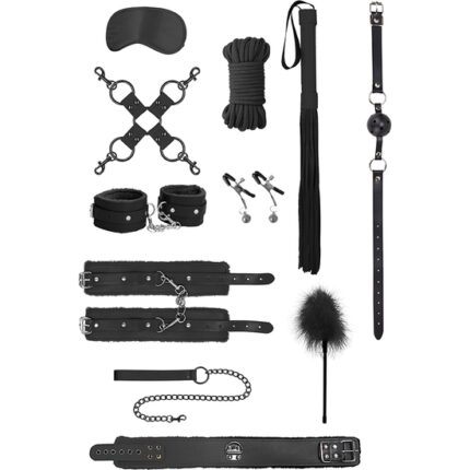 KIT BONDAGE USUARIOS INTERMEDIOS - NEGRO - 002