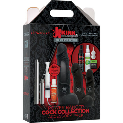KIT DE DILDOS PARA MÁQUINA POWER BANGER - 002