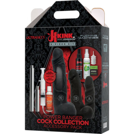 KIT DE DILDOS PARA MÁQUINA POWER BANGER - 001