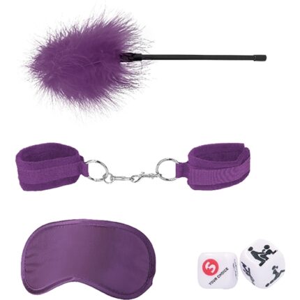KIT DE INICIACIÓN AL BONDAGE #2 - MORADO - 002