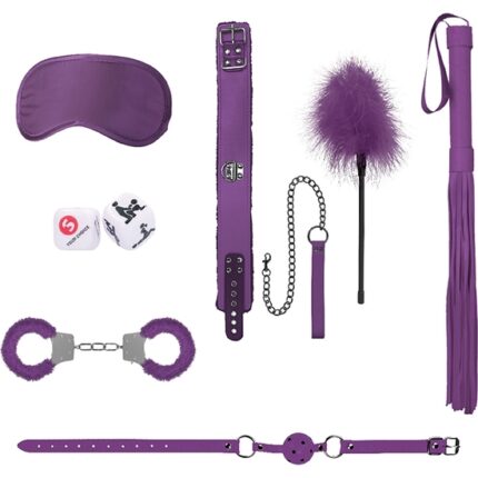 KIT DE INICIACIÓN AL BONDAGE #6 - MORADO - 002