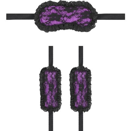 KIT DE INICIACIÓN AL BONDAGE #7 - MORADO - 002