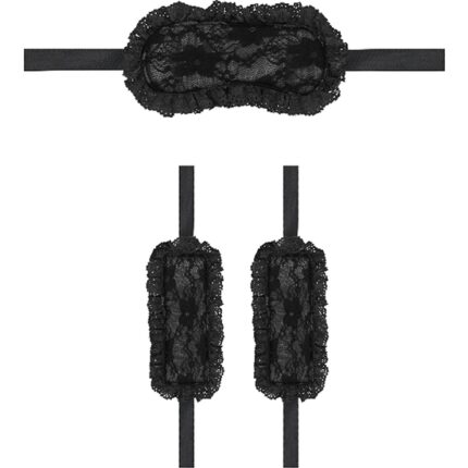 KIT DE INICIACIÓN AL BONDAGE #7 - NEGRO - 002