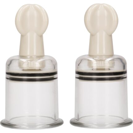KIT DE SUCCIONADOR DE PEZONES GRANDE - TRANSPARENTE - 001