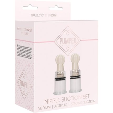 KIT DE SUCCIONADOR DE PEZONES MEDIANO - TRANSPARENTE - 002