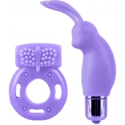 KIT DE VIBRADORES PARA PAREJAS - MORADO - 001