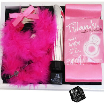 KIT EROTICO MALIBÚ ANILLO VIBRADOR TIFFANYS SILICONA - 001