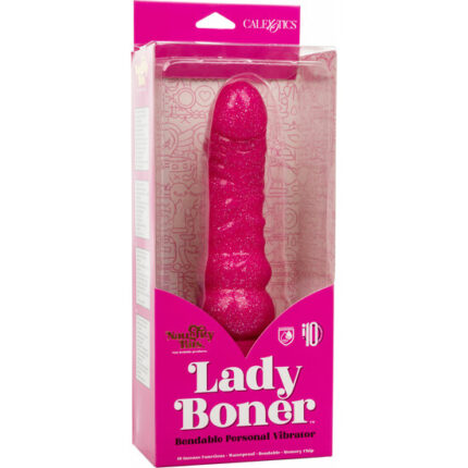 LADY BONER VIBRADOR FLEXIBLE - ROSA - 002