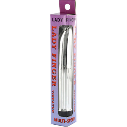 LADYFINGER MINIVIBRATOR SILVER - 002