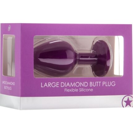 LARGE PLUG DIAMANTE MORADO - 002