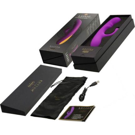 LAVANI VIBRADOR SILICONA MORADO - 002