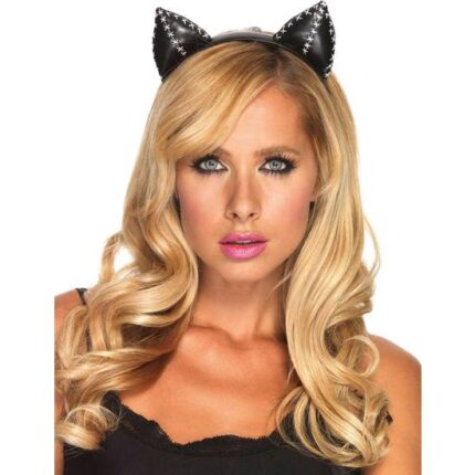 LEG AVENUE DIADEMA CON OREJITAS DE GATA MALA - 001