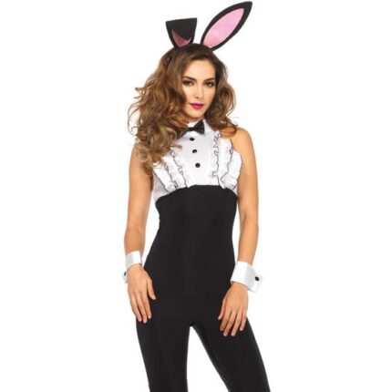 LEG AVENUE DISFRAZ FEMENINO SMOKING CONEJITA - 002