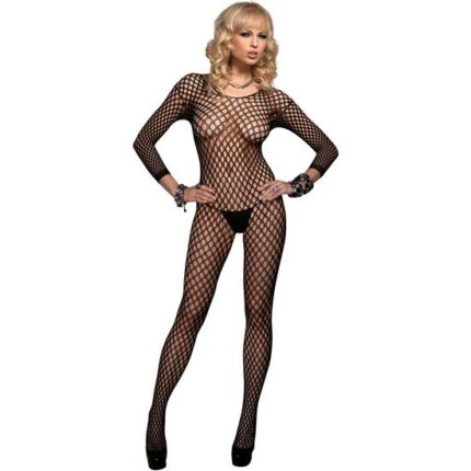 LEG AVENUE MALLA DE RED TIPO CROCHET - 001