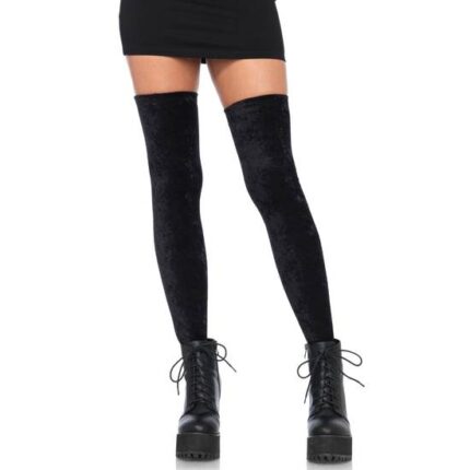 LEG AVENUE MEDIAS OPACAS DE TERCIOPELO - 001