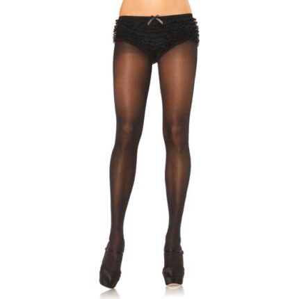 LEG AVENUE PANTIES NEGROS CINTURA ALTA - 001