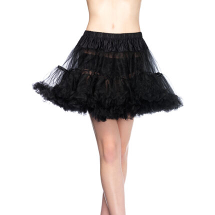 LEG AVENUE PETTICOAT NEGRA - 001