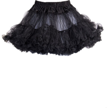 LEG AVENUE PETTICOAT NEGRA - 001