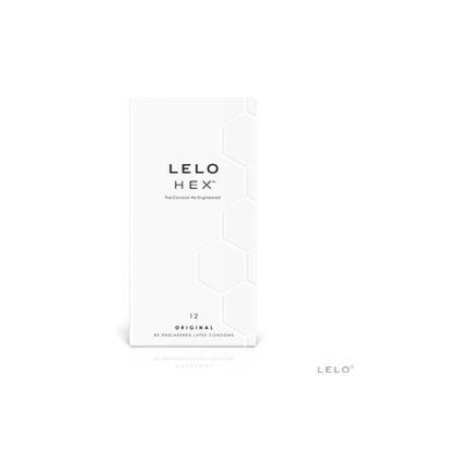 LELO HEX ORIGINAL 12 PRESERVATIVOS - 001