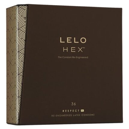 LELO HEX PRESERVATIVOS RESPECT XL 36UDS - 001