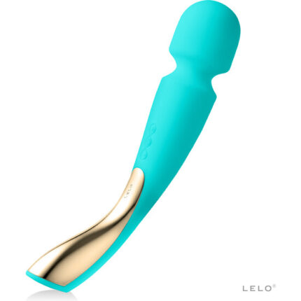 LELO - SMART WAND 2 MASAJEADOR GRANDE - AQUA - 001