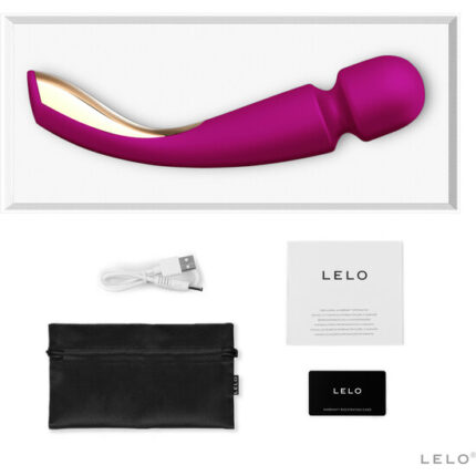 LELO - SMART WAND 2 MASAJEADOR GRANDE - MORADO - 002