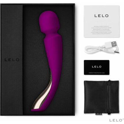 LELO - SMART WAND 2 MASAJEADOR MEDIANO - MORADO - 002