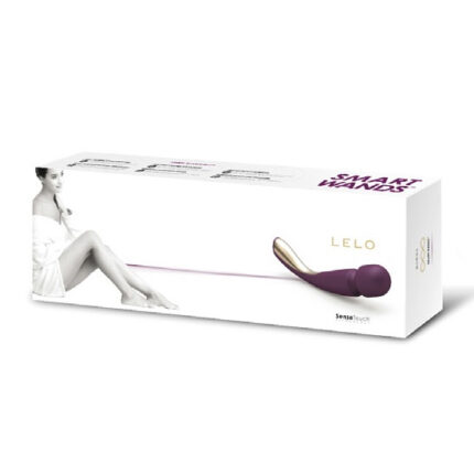 LELO SMART WAND MASAJEADOR CIRUELA MEDIANO - 002