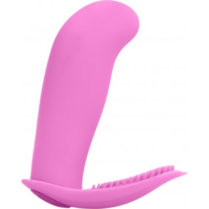 LEON VIBRADOR SILICONA CONTROL REMOTO - ROSA - 001