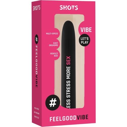 #LESSSTRESSMORESEX - VIBRADOR NEGRO - 002