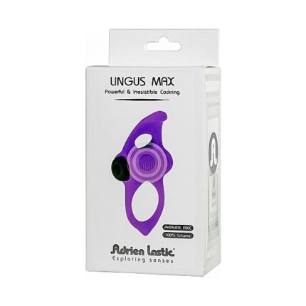LINGUS MAX ANILLO VIBRADOR - MORADO - 002