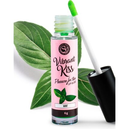 LIP GLOSS VIBRANT KISS - MENTA - 001