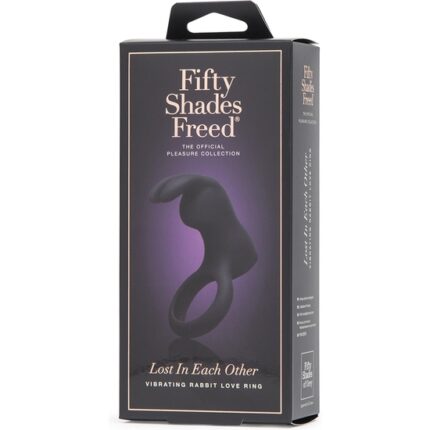 LOST IN EACH OTHER ANILLO LOVE VIBRADOR CON CONEJITO - MORADO - 002