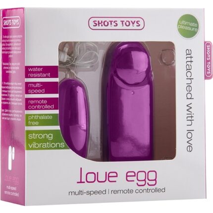 LOVE EGG - HUEVO VIBRADOR MORADO - 002