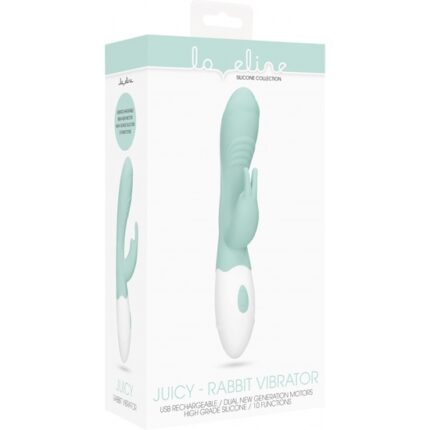 LOVELINE CONEJITO VIBRADOR JUICY VERDE - 002