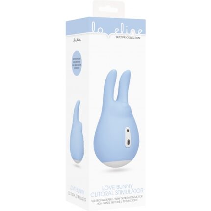 LOVELINE ESTIMULADOR CLITORIAL SUGAR BUNNY AZUL II - 002