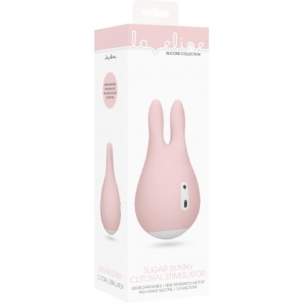 LOVELINE ESTIMULADOR CLITORIAL SUGAR BUNNY ROSA - 002