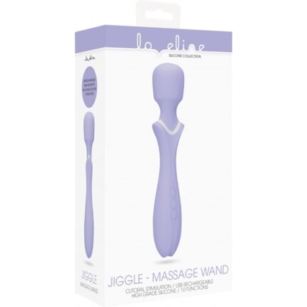 LOVELINE VARITA DE MASAJE JIGGLE - MORADO - 002