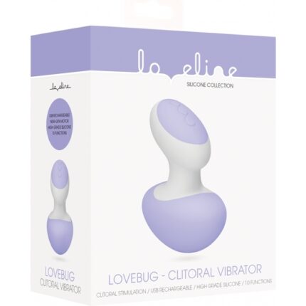 LOVELINE VIBRADOR CLITORIAL LOVEBUG - MORADO - 002