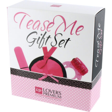 LOVERS PREMIUM TEASE ME SET DE REGALO ROSA - 002