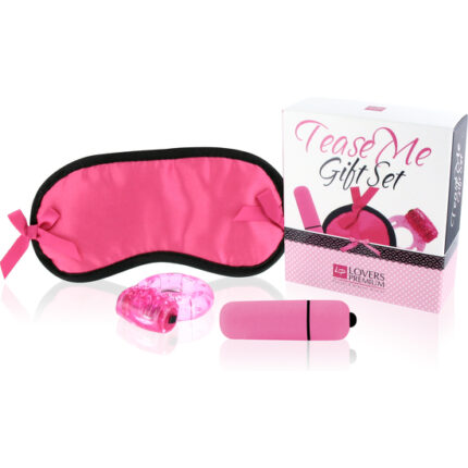 LOVERS PREMIUM TEASE ME SET DE REGALO ROSA - 001